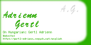 adrienn gertl business card